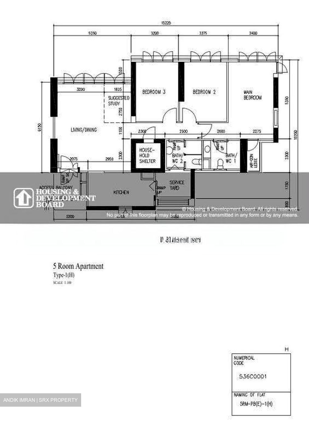 Blk 21 Teban Vista (Jurong East), HDB 5 Rooms #624989981